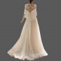 Custom Crystal Illusion Lace/Tulle A Line Wedding Gown All Sizes/Colors