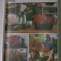 Marjorie Puckett Stuffed Goose Geese Hen Pigs 2 Each Flowers Simplicity Pattern 8538 Uncut
