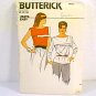 Fast N Easy Misses Tops Blouse Butterick Sewing Pattern 4858 Sz 8 10 12 Uncut