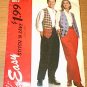 Lined Vest & Pants Stitch n Save McCalls Sewing Pattern 6079 Men Boy Woman XS S Med Uncut