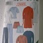 Unisex Robe Pjs Pajamas Men Women McCalls Sewing Pattern 6816 Sz S thru XL Cut