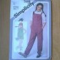 Girls Sunsuit Jump Suit Romper Pull-on Simplicity Sewing Pattern 5688 Sz 8 Uncut