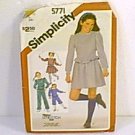 Stretch Knit Pants Knickers Mini Skirt Pulloever Tops  Simplicity Sewing Pattern 5771 Sz Sm 7 Uncut