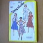 Misses Top Blouse or Dress Simplicity Sewing Pattern 5845 Sz 10 Miss Uncut