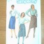2 Misses Slim Fitting Skirts Simplicity Sewing Pattern 6624 Sz 16 Miss Uncut