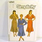 Misses Dress Adjustable for Petite Simplicity Sewing Pattern 6941 Sz 6 Miss Uncut