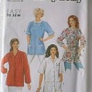 Misses Loose Tunics Smock & Tie Belt Simplicity Sewing Pattern 7066 Sz A Pt - XL Uncut