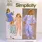 Girls Dress or Jumpsuit Simplicity Sewing Pattern 7638 Sz AA 7 - 10 Uncut