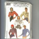 Misses Semi Fitted Blouse Top Shirt Simplicity Sewing Pattern 8240 Sz 12 14 16 Uncut