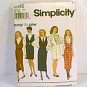 Misses Jumper Dress 2 Lengths Simplicity Sewing Pattern 8546 Sz 6 - 10 Uncut