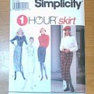 One Hour Skirt Misses Set of Skirts Simplicity Sewing Pattern 8559 Sz 10 - 14 Uncut