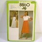 Misses Front Wrap Skirt 2 Lengths Simplicity  Jiffy Sewing Pattern 8860 Sz 14 - 16 Cut