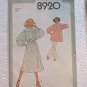 Misses Pullover Tunic or Dress & Sash Simplicity Sewing Pattern 8920 Sz 10 Miss Uncut