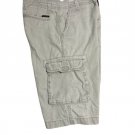 Kids Boys CALVIN KLEIN Gray Slim Fit Cotton Cargo Shorts 28x18L”  Size 18