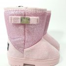 Bebe Girls Toddlers Pink Faux Suede Boots - Size 5