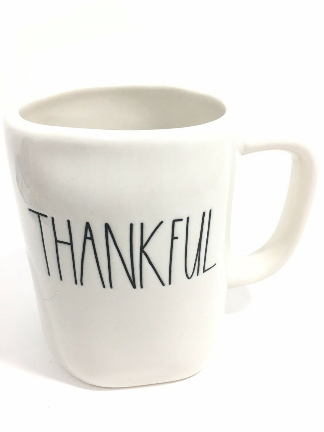 Rae Dunn &acirc;��Thankful &acirc;��Big Mug Thanksgiving Christmas Any Occasion Gift