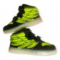 Kids Children LED Light Up Glow in Dark Shoes With Wings