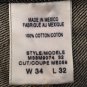 Guess Men's Jeans Denim USN-81 Straight Cut Coupe Button Fly Size 34x32