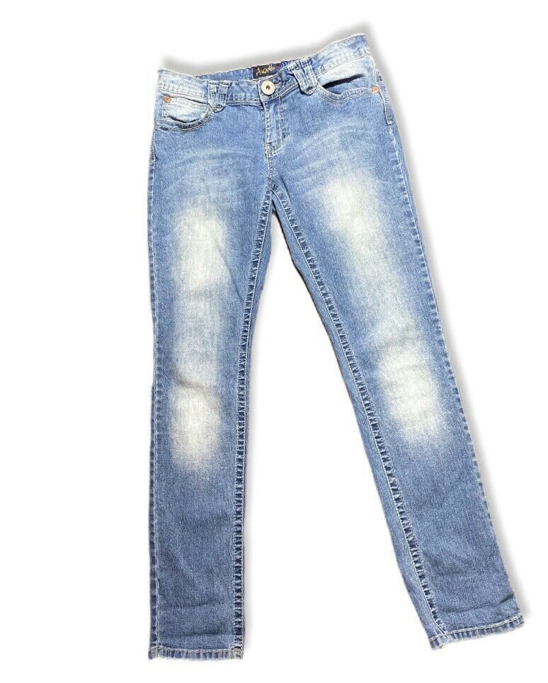 ANGELS Jeans Womens Regular Slim Stretch Blue Denim  Size 32Wx37L&acirc;�� Used