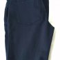 ANN TAYLOR Skinny Petite Pants Size 0 Rayon Navy Blue Casual