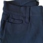 ANN TAYLOR Skinny Petite Pants Size 0 Rayon Navy Blue Casual