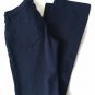 ANN TAYLOR Skinny Petite Pants Size 0 Rayon Navy Blue Casual