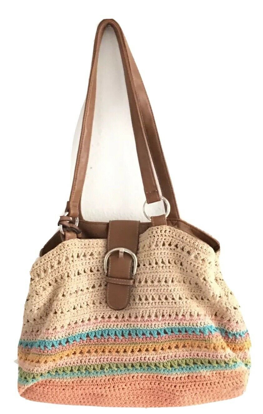 crochet Hippie Bag purse Tote Beach Wear Casual