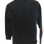 Zara Man Navy Blue ripped denim jacket distressed front pockets Size L
