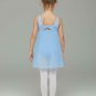 Mdnmd Toddler Girls' Tank Dance Leotard With Long Skirted Ballet Dress
