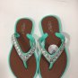 Capelli Girls Sandals Extra Cushion Green Size 12/13