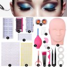 Mannequin Training Practice Head False Eyelashes Extension Practice Makeup