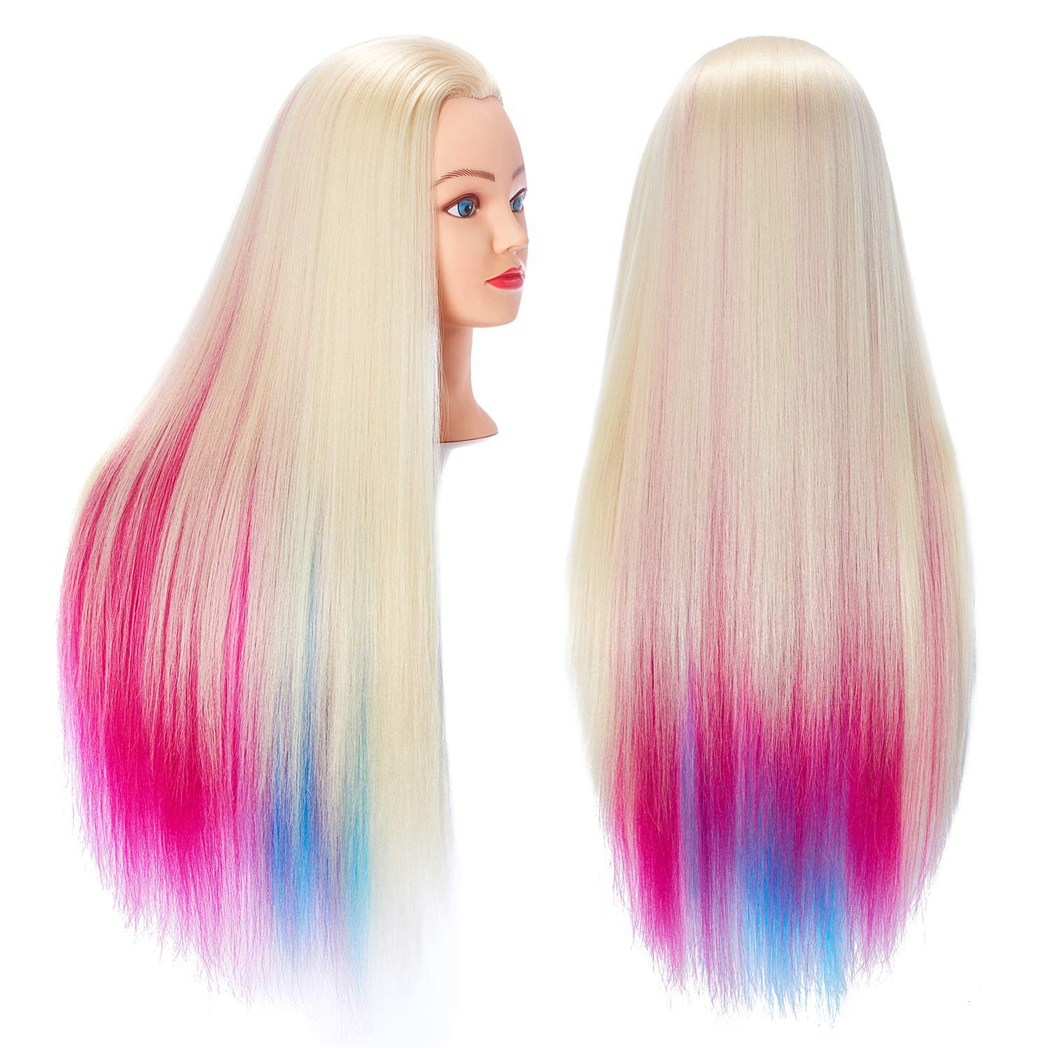 Hair Styling Dyeing Cosmetology Training Practice Mannequin Head  Manikin