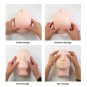 Eyelash Head Rubber Cosmetology Training Practice Makeup Flat Mannequin
