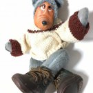 "Blue Boy" Georgette by Robert  Mohair Bear 14” Tall Toy Plush Vintage Teddies