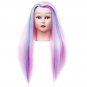 Head Hair Styling Dying Training Practice Head Cosmetology Mannequin Synthetic