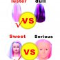 Head Hair Styling Dying Training Practice Head Cosmetology Mannequin Synthetic