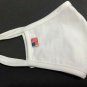 White Unisex Stretch Reusable Washable Face Facial Masks USA Made