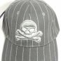 Kids Baseball Hat Gray - Skull