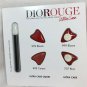 1 Dior NEW Dreamskin Care & Perfect Size 1ml + 1 Dio Rouge Lipsticks Travel Sz