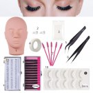 Flat Mannequin Lips False Eyelashes Extension Cosmetology Practice Exercise