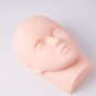 Flat Mannequin Lips False Eyelashes Extension Cosmetology Practice Exercise