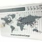Executive Desk World Time Digital Clock Calendar Dual Alarm Used Office Work