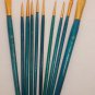 Royal Langnickel Taklon Paint Brushes Arts Craft School Work Shop 10 piece