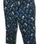Vtg Black Palm Tree Pants Bamboo Traders Cotton Spandex 34x34â Size 10