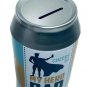 NEW “DAD†BEER CAN NOVELTY COIN BANK BDay GIFT REMOVABLE LID