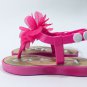 Bebe Hot Pink Girls Sandals, Toddlers Size (7/8)