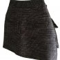 Rachel Rachel Roy Black Multi Printed Pocket Skort Shorts Mini Skirt Cotton Sz 6