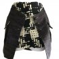 Rachel Rachel Roy Black Multi Printed Pocket Skort Shorts Mini Skirt Cotton Sz 6
