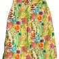 Ladies J. Crew Yellow Pink Colorful Flowers Floral Pencil Straight Skirt Sz 2