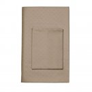 Legends Luxury Dot Cobblestone 500 Thread Count Cotton Sateen Standard Pillowcas